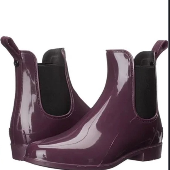 Sam Edelman Shoes - Sam Edelman, Tinsley, purple rain boots, size 9